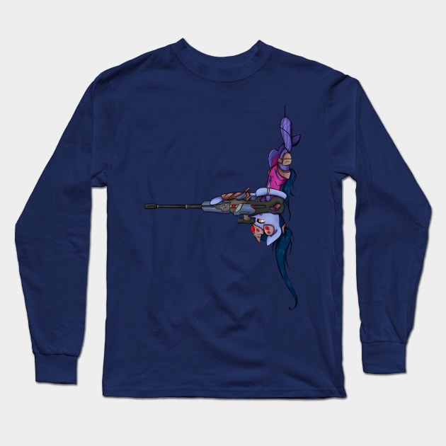 Widow-neigh-ker Long Sleeve T-Shirt by MidnightPremiere